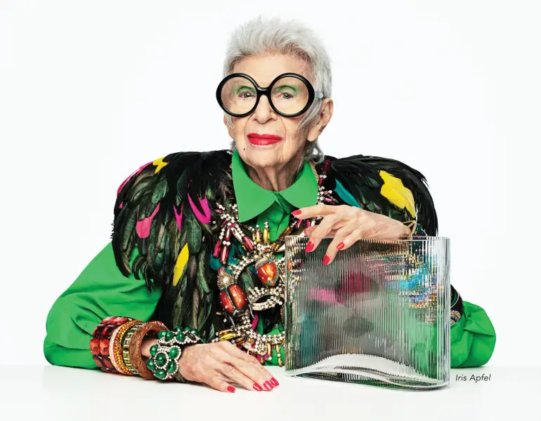 Iris Apfel colore